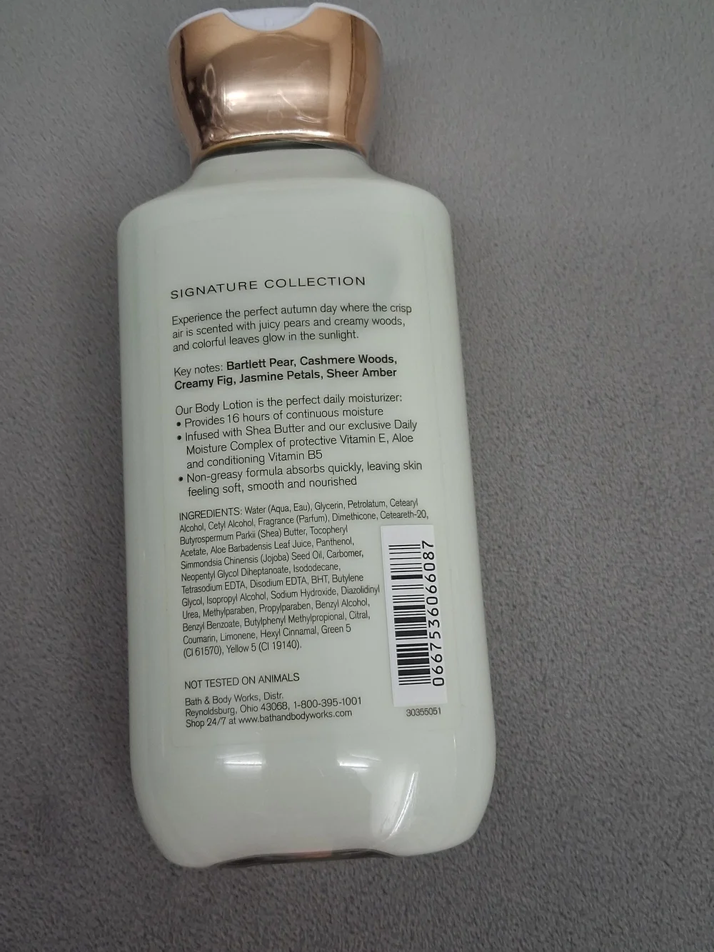 Bath & Body Works hydrating body